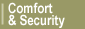 comfort and security